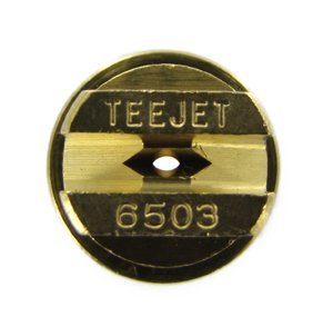 TeeJet 6503 Brass Flat Fan Nozzle - 65 Degree - 0.3 GPM - TP6503 (Pack of 12)