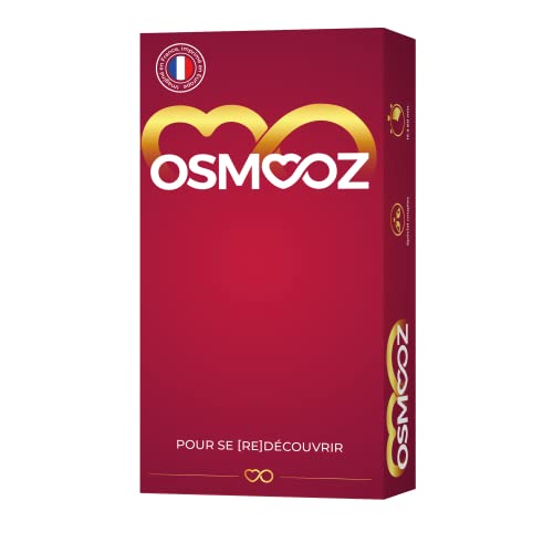 Jeu Couple - OSMOOZ - Jeux de société - Jeu de Carte - Cadeau Anniversaire Femme - Cadeau Homme - Cadeau Couple Original - Cadeau Femme & Homme Cover