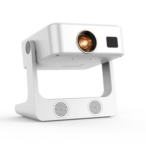 Outdoor-Projector-4K [Built-in Google TV/180&deg;Rotatable Stand/Voice Control/E-Focus],Sovboi...
