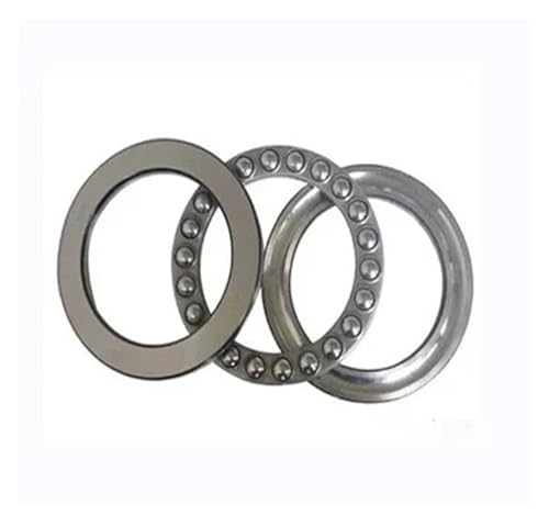 2PCS 51111 (55x78x16 mm) Axial Ball Thrust Bearing (55mm x 78mm x 16mm)