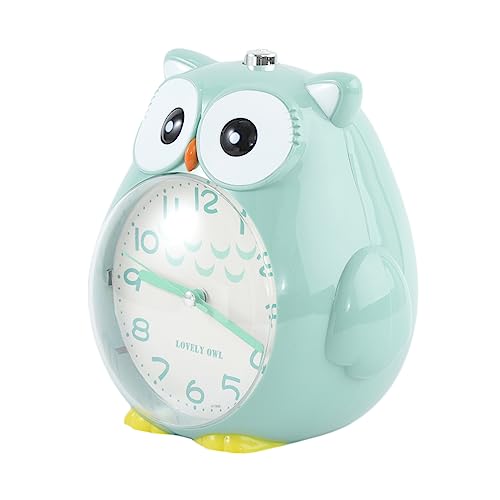 BESTYASH Despertador Silencioso de Noche Forma de para Reloj Multifuncional con y para Habitaciones Infantiles Sin Batería