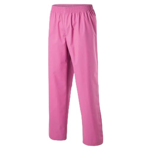 Exner Unisex Hose, Schlupfhose mit Rundumgummizug, 1 Gesäßtasche, pink, Gr.XS
