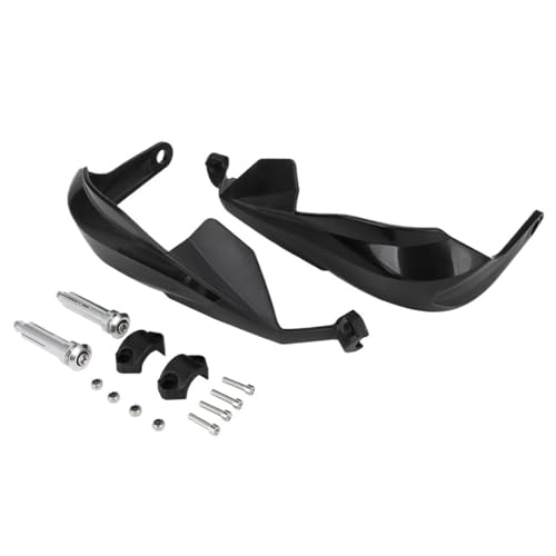 Fiakaon Handprotektoren Passend für KTM Super Adventure Duke Universal Handschutz Motorradgriffschutz Handschutz Lenkerabdeckungen Lenker Handschutz(Black)