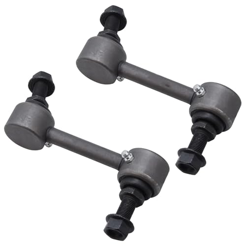 Image of Detroit Axle - 8pc Struts Suspension Kit for Hyundai 2007-2012 Veracruz, 2 Front Struts with Coil Springs 2 Rear Shock Absorbers 4 Front Rear Sway Bar End Links 2008 2009 2010 2011 Replacement