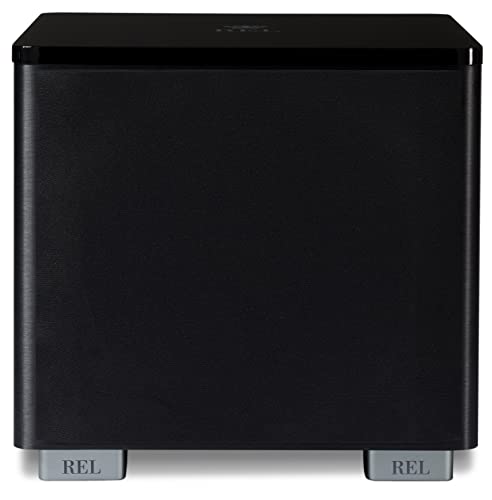 Rel Acoustics Ht/1205 Mkii Subwoofer, Ht-Air Wireless Compatible, Line Grained Black Composite #TOP2