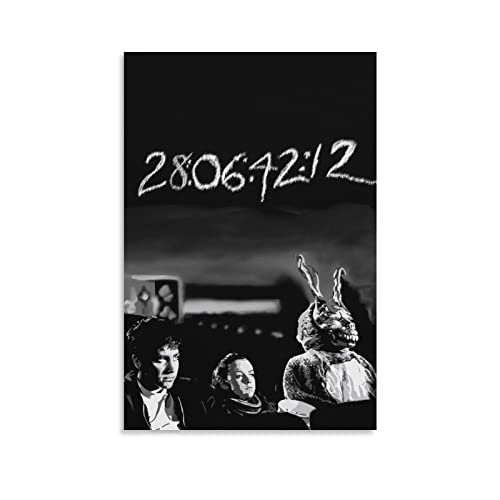 LINGJING Donnie Darko - Poster classico cinematografico (3) Poster Cool Artworks Pittura artistica da parete, stampa su tela, 20 x 30 cm