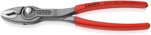 KNIPEX TwinGrip Front- und Seitengreifzange auf SB-Karte mit rutschhemmendem Kunststoff