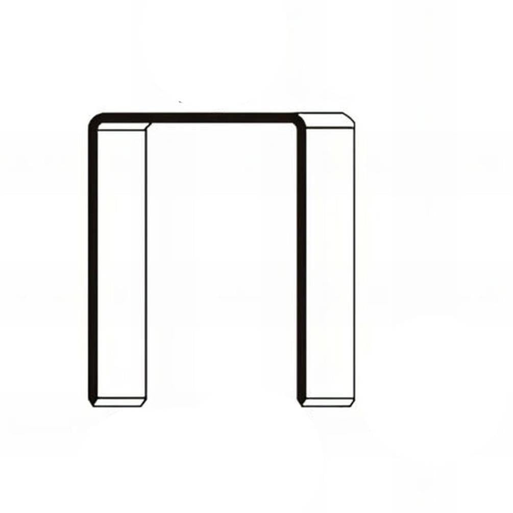 D-Work 4.000 Grapas galvanizadas Ba-16-11.8x16x0.5x2.6 mm