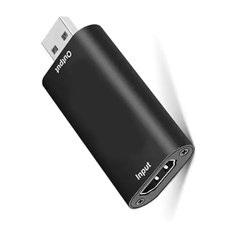 Mabron High-Speed USB 2.0 Technology, You can Capture a hd HD Video Signal of a Signal Channel External Driver or Power Supply Needed, The USB Capture Card is for Low-Latency Game-image-8