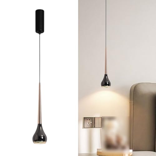 Luminaire suspendu de salon réglable pour illuminer les hauts plafonds avec style