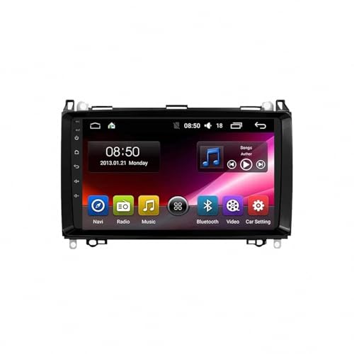Radio Coche 2 DIN con Mirror Link y navegación GPS para Benz W245