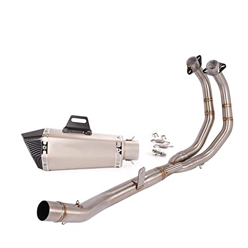 Sistema de escape de acero inoxidable con silenciador de 51 mm para CBR500 y CB500X