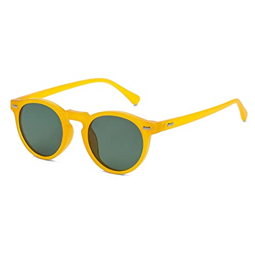 Image of Gleyemor Kids Polarized Cute Round Sunglasses for Kids Girls Boys Age 3-8
