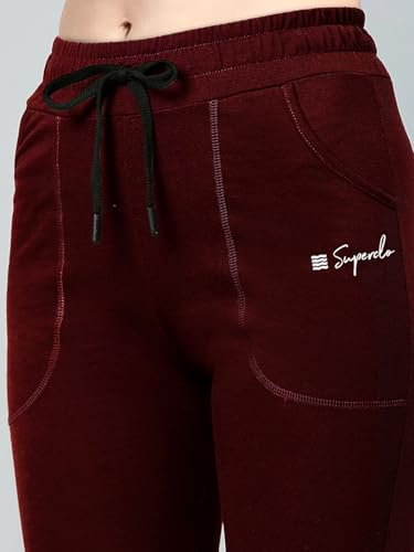 Image of Pinkmint Women Pure Cotton Casual Style Pyjamas Combo Pack Of 2 With Side Pockets