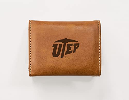 Image of Rico Industries NCAA Laser Engraved Trifold Laser Engraved Tri-Fold Wallet - Men's Accessory