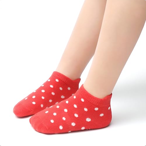 Image of MOMISY Baby Girl Boys children Non Slip Socks Toddlers Infant Warm Cotton Stretch Anti skid Socks-6 Pairs