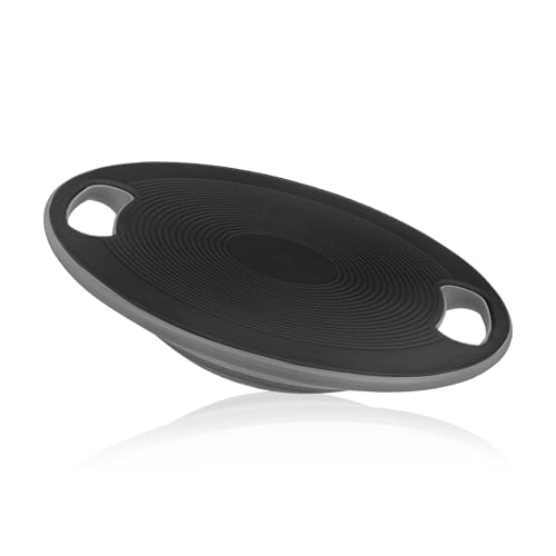 MADOG Wobble Balance Board for Adults, 15.5" TPR Non-slip Surface with Handle for Workout Core Trainer Physical Therapy, Home Gym Stability Board