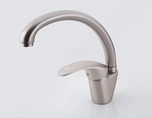Robinet de cuisine cuivre anti-éclaboussures avec mitigeur eau chaude et froide
