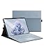 Omnpak Hülle für Microsoft Surface Pro 11 (2024) / Surface Pro 10 / Surface Pro 9 Case 13 Zoll, Lightweight Protective, Multiple Angle, Stylus Holder, Compatible with Type Cover Keyboard