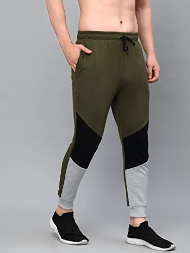 Image of Rigo Printed Cotton Jogger Pants for Men | Regular Fit Track Pant for Men | Jogger Track Pant for Men | Lower for Men