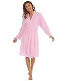 ⭐ Matériau recyclé : fabriqué à partir de tissu 100 % recyclé (60 % coton, 40 % polyester). Ces peignoirs bénéficient d'une douceur sur la peau, légers et durables, tout en offrant un confort optimal nuit après nuit.