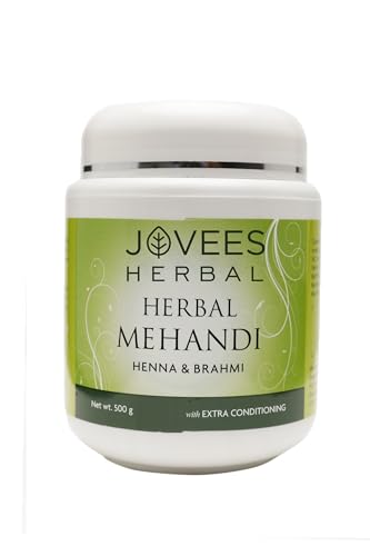 Mehandi/Henna Powder For Deep Conditioning, Root Touch Up, Control Hair Fall & Repairs Damaged Hair With Amla, Shikakai & Brahmi Powder - 500g
