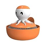 Limpia Mamparas Ducha Pequeño Cepillo para fregar líquido presurizado automático, One Size)