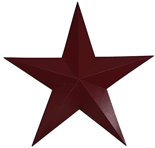 Primitivehomedecorsrusticred48dimensionalbarnstar Urban Country Home Decor Primitive home decors rustic red 48 dimensional barn star urban country home decor