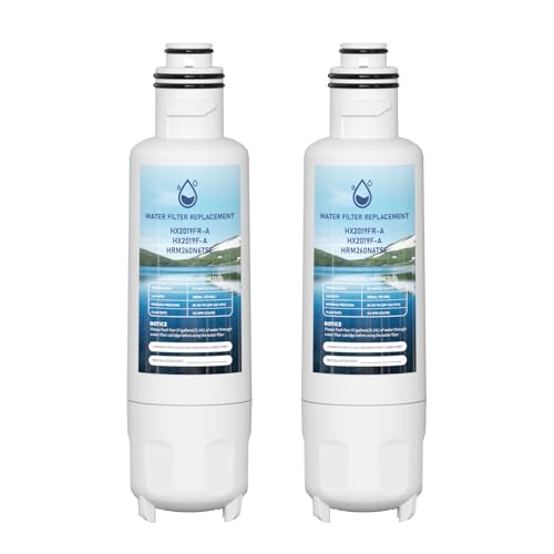 HX2019FR-A Water Filter Replacement Compatible with Hisense HX2019FR-A HX2019F-A HRM260N6TSE HRFD560SW HRCD585BW HRFD634BW HRCD650BW HRCD586TBWB and Mora MRM260N6TSE Pack of 2