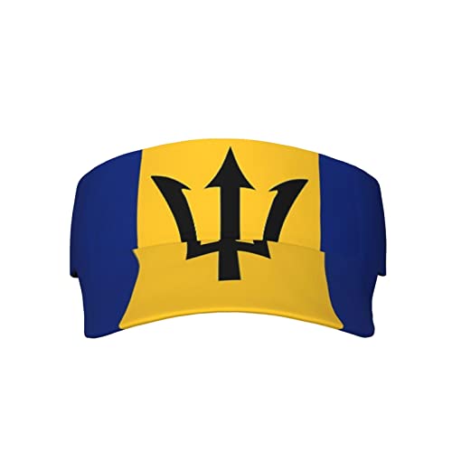 Image of Cute Funny Flag Hat Women Men Adjustable Flag Sport Sun Visor Hat Summer Fashion Sun Cap Beach Flag Hat