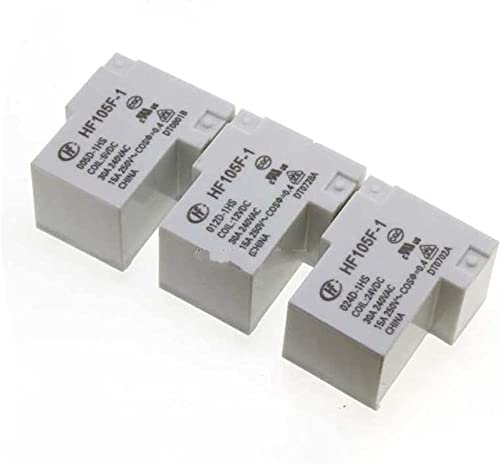 Relais 12V 30A JQX-105F-1-012D-1HS haute performance à commutation stable