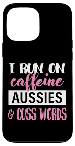 Funny Womens Caffeine & Australian Shepherd Lover �X�}�z�P�[�X iPhone 13 Pro Max �p