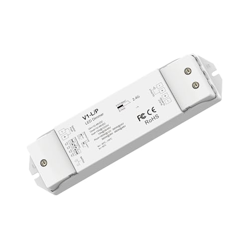 Variateur ruban LED 12-48V V1-LP kit contrôleur sans fil pour régler l'intensité