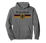 Deutschland Germany German Flag Banner Coat of Arms Eagle Pullover Hoodie