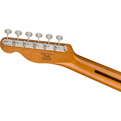 Squier FSR Classic Vibe ’60s Telecaster Thinline MN Sonic Blue – Guitare Électrique - Les Beatles, Paul McCartney, John Lennon, RIngo Starr, George Harrison Squier FSR Classic Vibe '60s Telecaster Thinline MN Sonic Blue - Guitare Électrique – Image 8
