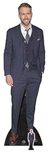 Star Cutouts Ryan Reynolds Anzug Pappaufsteller