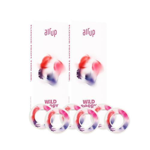 air up Waldbeere Multipack | 6x Flavour Pods für 30 Liter zuckerfreies Wasser | Original für air up Flaschen