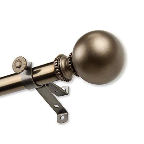 Tringle à rideau en acier Rod Desyne laiton antique