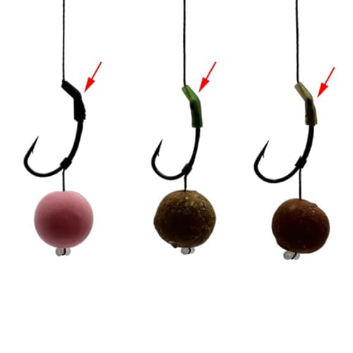 menolana 30x alinhador anzol mangas anzol de pesca linha curta alinhador substituição gancho de pesc