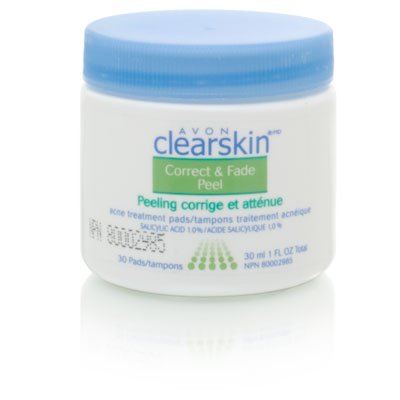 Avon Clearskin Correct & Fade Peel - 30 Pads