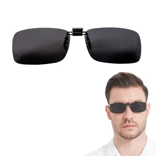 OCCI CHIARI Polarized Flip-up Clip-on Sunglasses for Eyeglasses for Men and Women Outdoor/Driving UV400