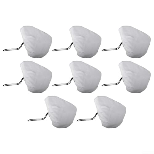 Replacement Microfiber Pads for Steam Mop Cleaner, 8 Pack Compatible with, Viled, Neo, and Moolan