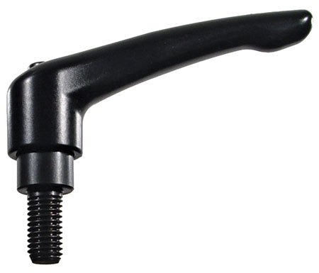 Kipp KHD-148 Threaded-Stud Zinc Adjustable Handle 95mm Long, M12 x 1.75 x 35 thd.