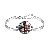 Articles inclus : 1 bracelet, apportez une boîte de bracelet d'emballage, présentez une boîte cadeau, préparez-vous à offrir des cadeaux ou faites-vous plaisir ! C'est un excellent cadeau pour votre meilleur ami, soeur, femme, petite amie, Halloween, anniversaire, Noël, remise des diplômes, Thanksgiving