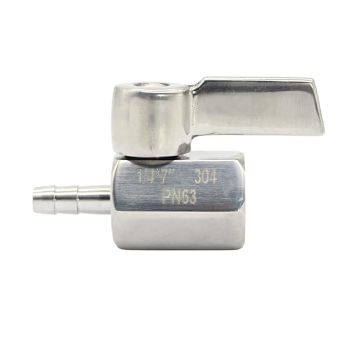 Mini robinet à bille en acier inoxydable 304 de 284g haute durabilité - 6