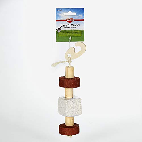 Kaytee Natural Pumice and Wood Hanging Toy