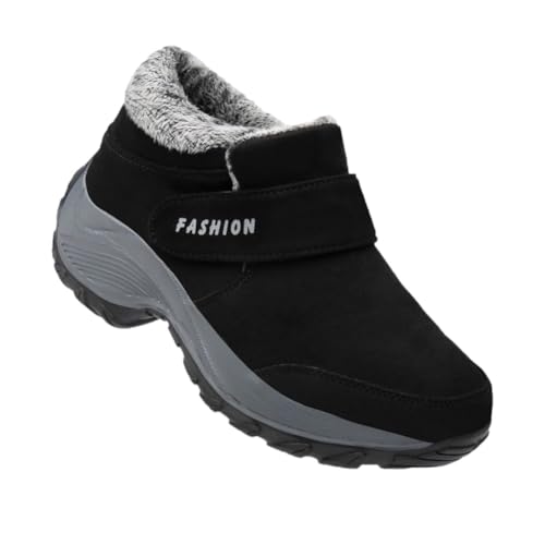 LEADER SHOW Women's Casual Comfort Walking Shoes Stylish Non-Slip Platform Work Sneakers2