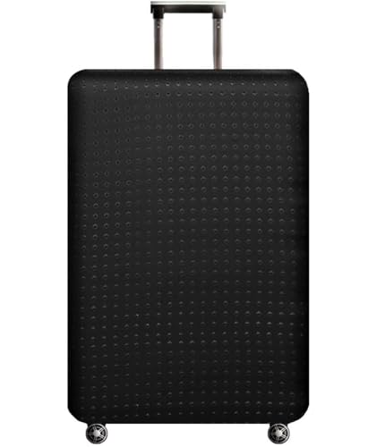 GOXUNYUAN Luggage Cover, THome Protective Washable Suitcase Cover - Travel Elastic Spandex Suitcase Protector Fits 30 to 32 Inch Black