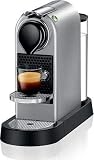 Nespresso C113 Citiz Kapselmaschine | Hochdruckpumpe und perfekte Wärmeregelung | Energiesparfunktion |Silver