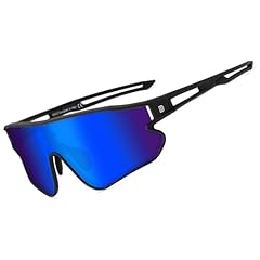 Black Frame Revo Blue Lens